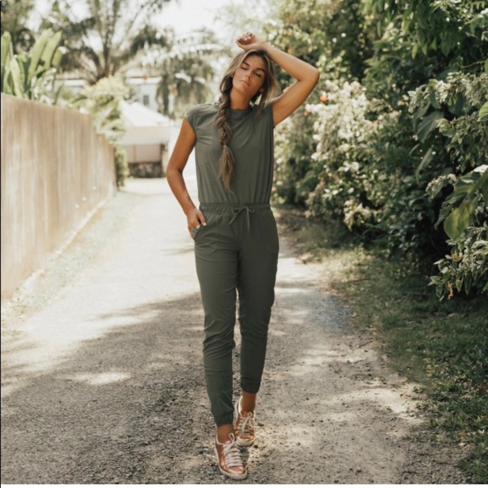 Albion Sage Jumpsuit